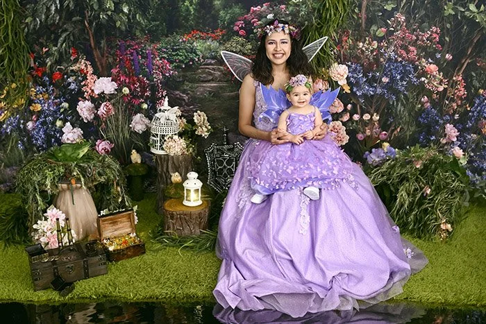 mommy and me fairy photoshoot