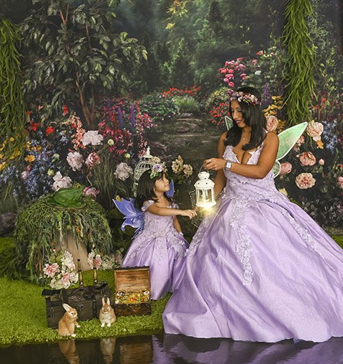 mommy and me fairy photoshoot