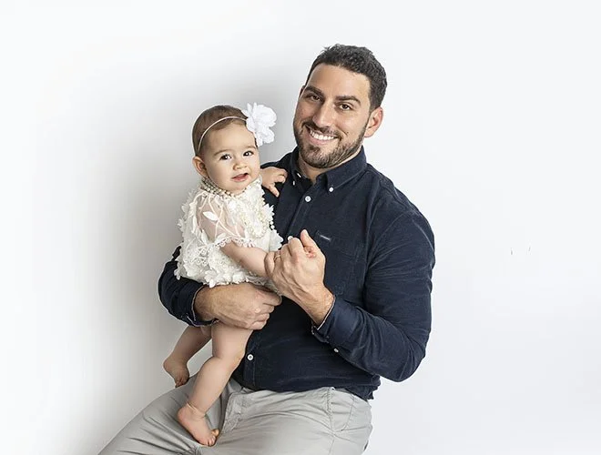 studio Father's Day portraits