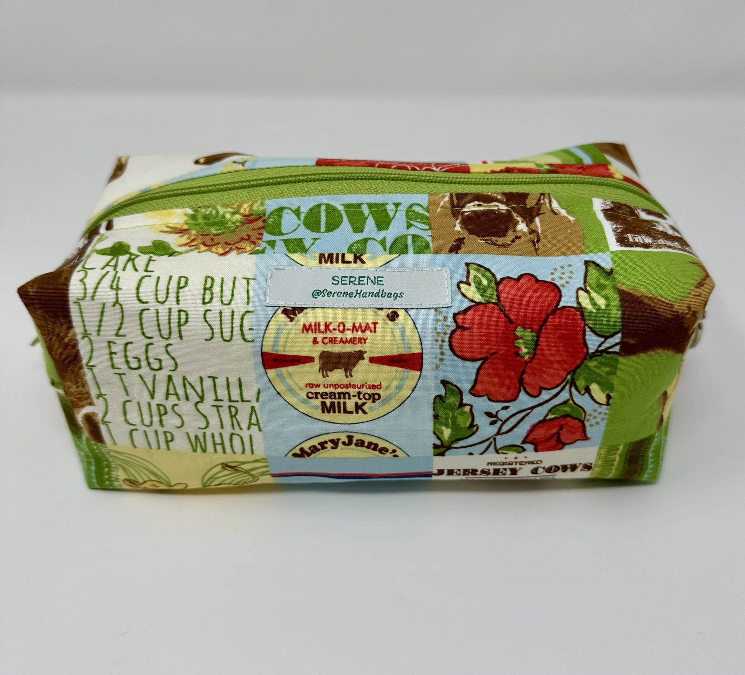 Jersey Cow Boxy Pouch