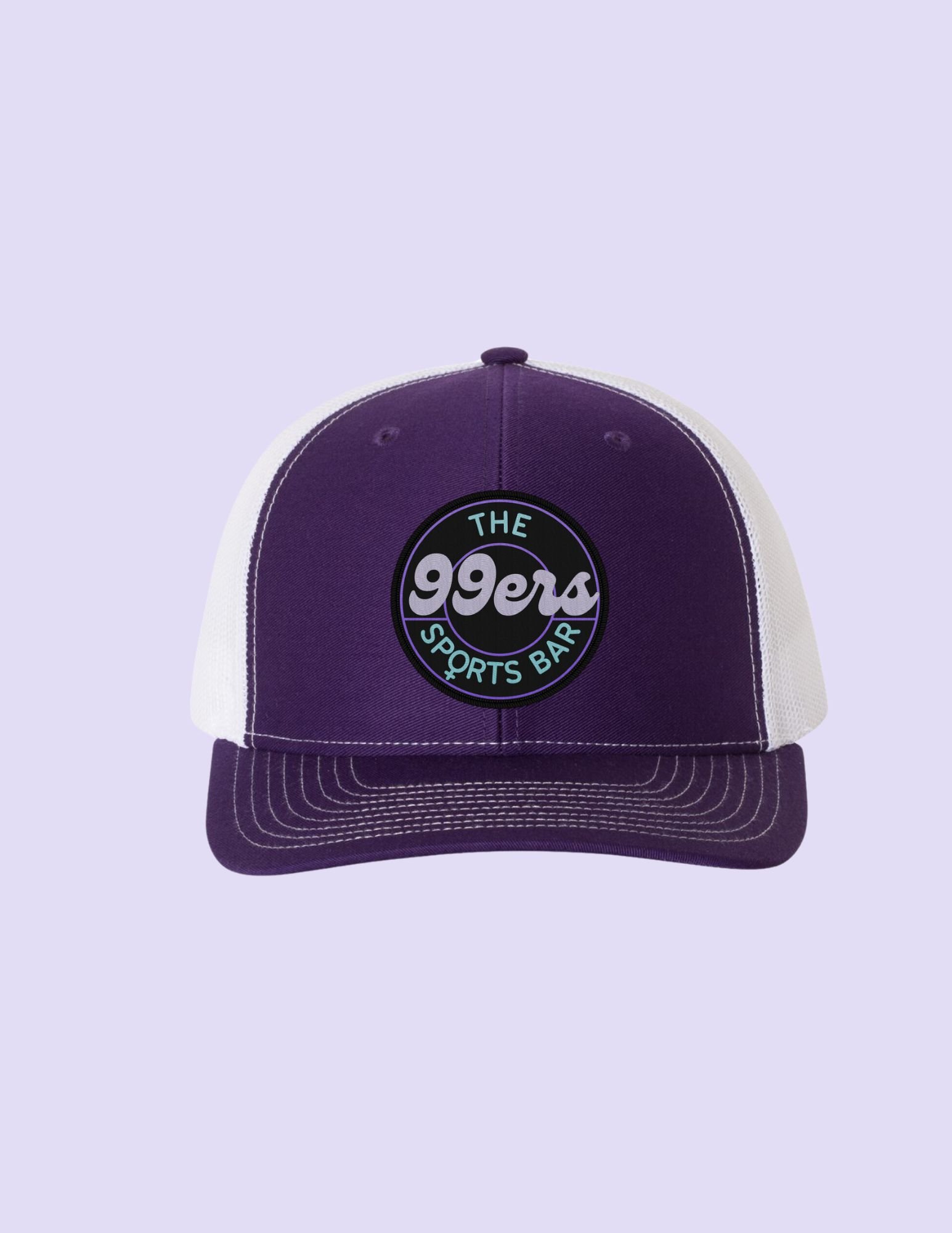 Purple/White Trucker Hat
