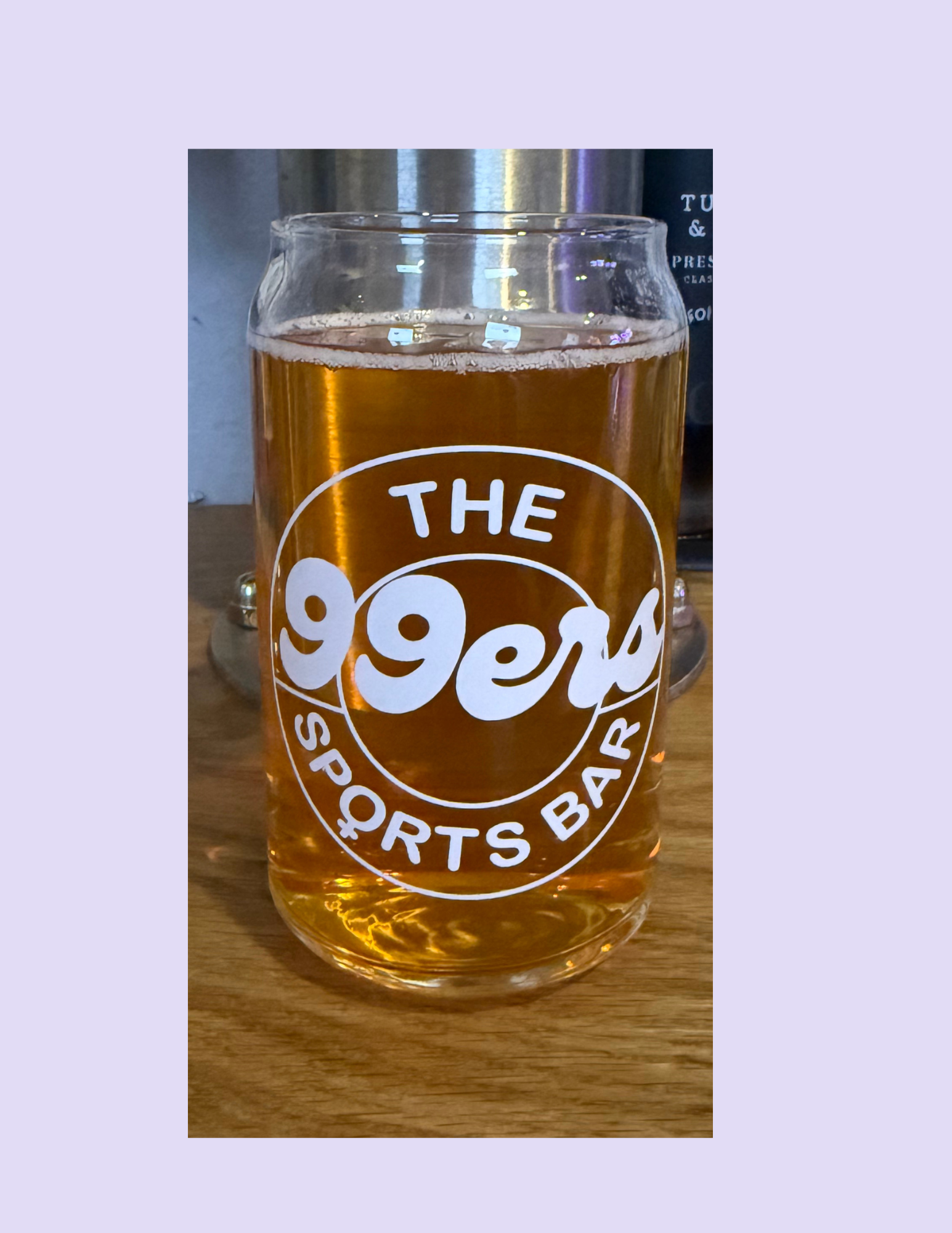 16 oz 99ers Glass