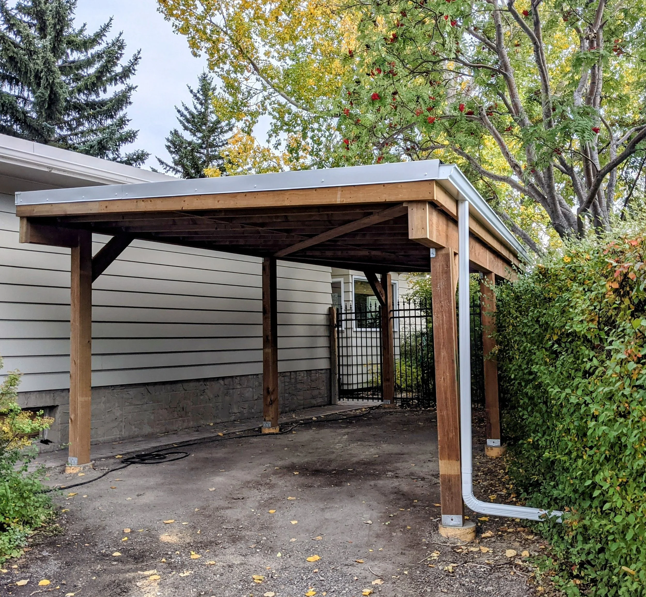 Our custom carports enhance your home's style and value.