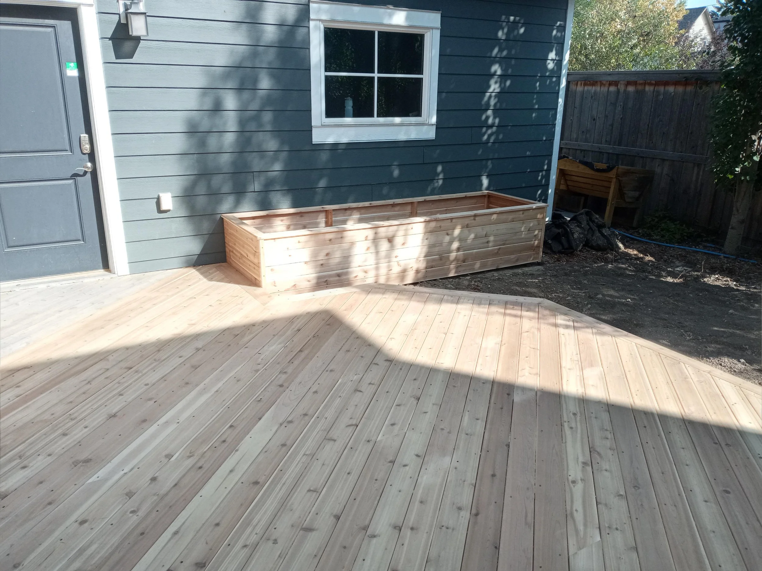 Our custom planter boxes bring your garden to life.