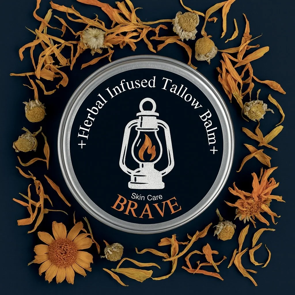 Herbal-Infused Tallow Balm