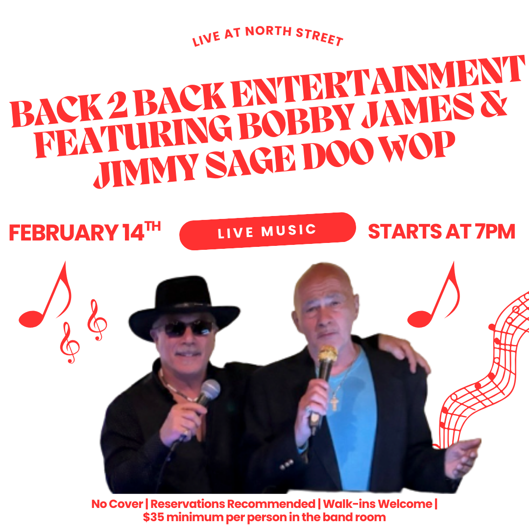 BACK 2 BACK ENTERTAINMENT FEATURING BOBBY JAMES & JIMMY SAGE