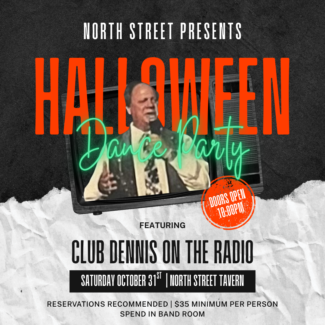 HALLOWEEN DANCE PARTY FEAT CLUB DENNIS ON THE RADIO