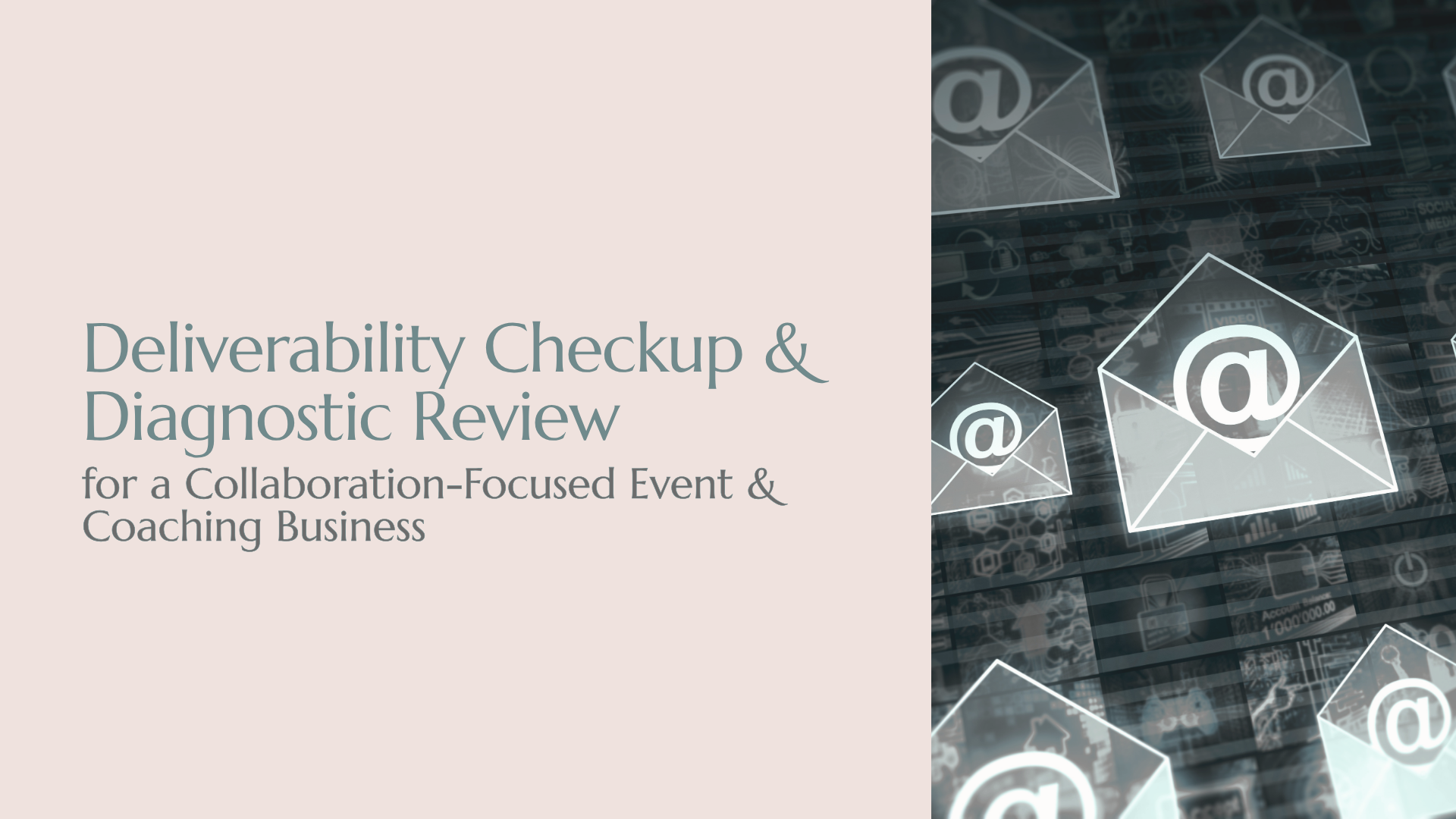 Deliverability Checkup & Diagnostic Review Case Study
