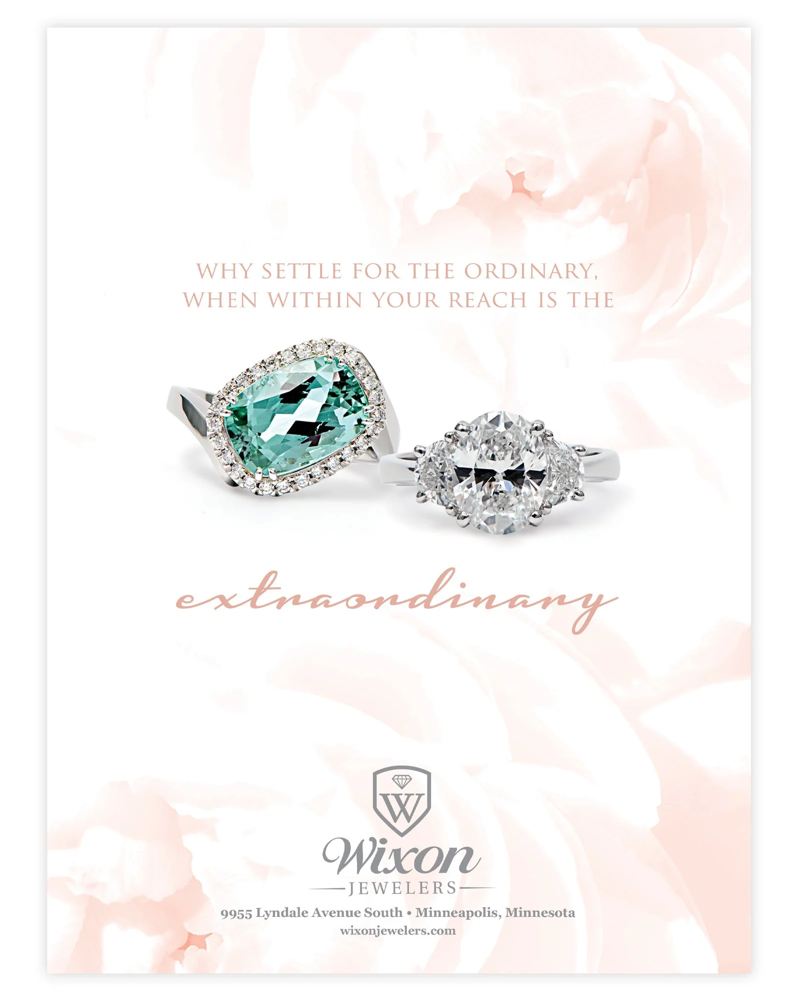 Wixon Jewelers Print ad