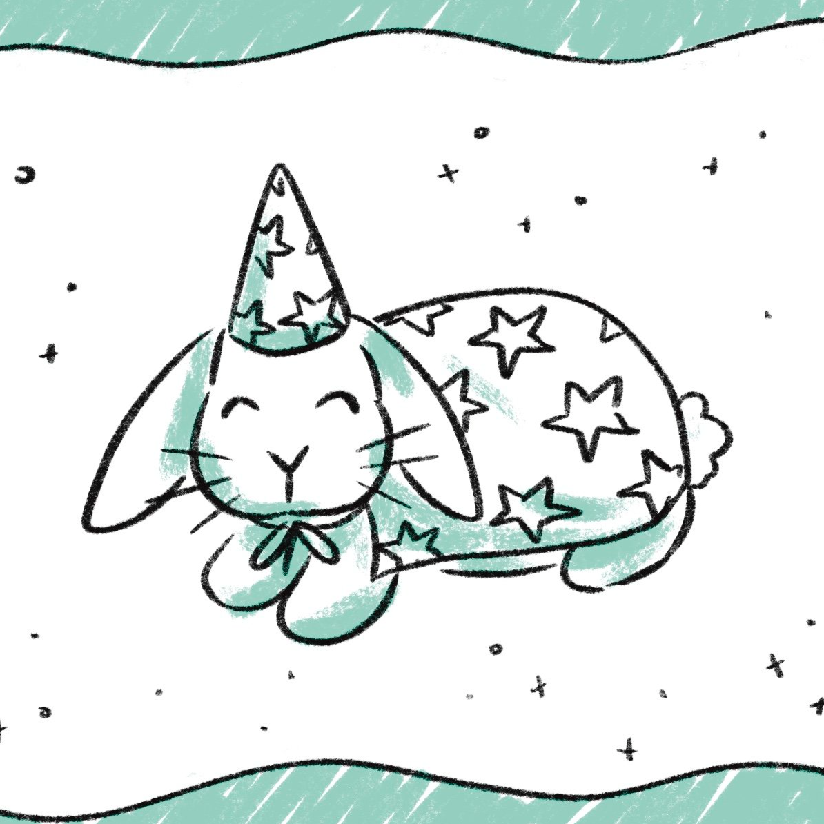 Bunny Wizard Comic