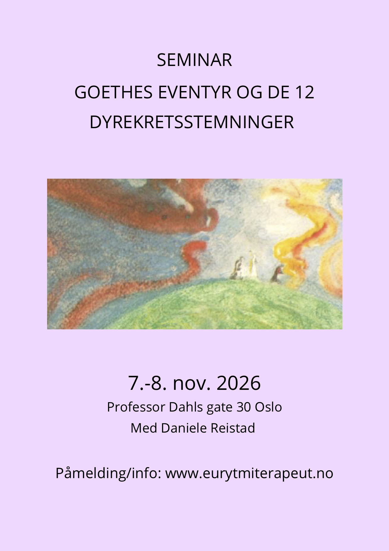 Goethes eventyr og de 12 dyrekretsstemninger