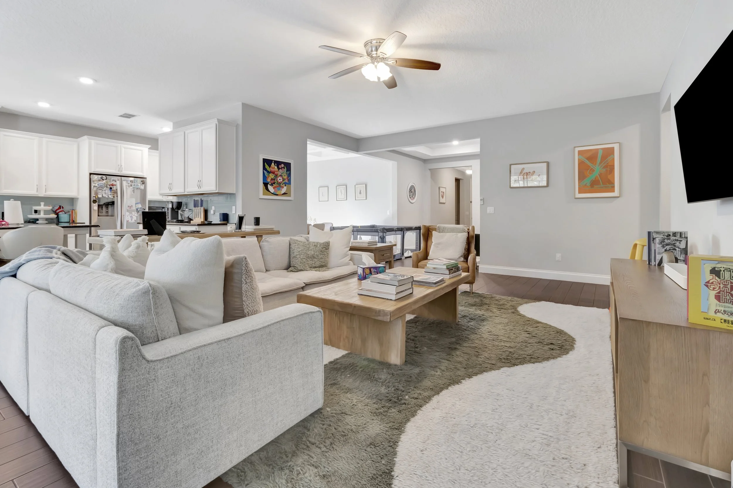 Fruitland park modern living room