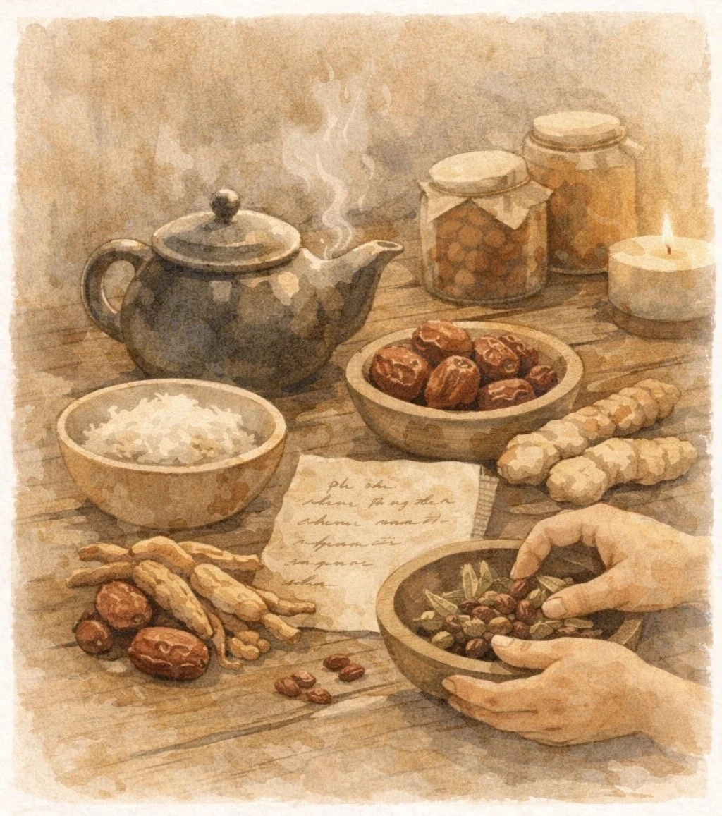 Postpartum  Lifestyle & diet Guide by TCM practitioner Alexander Ahamer in Cascias/ Lisbon