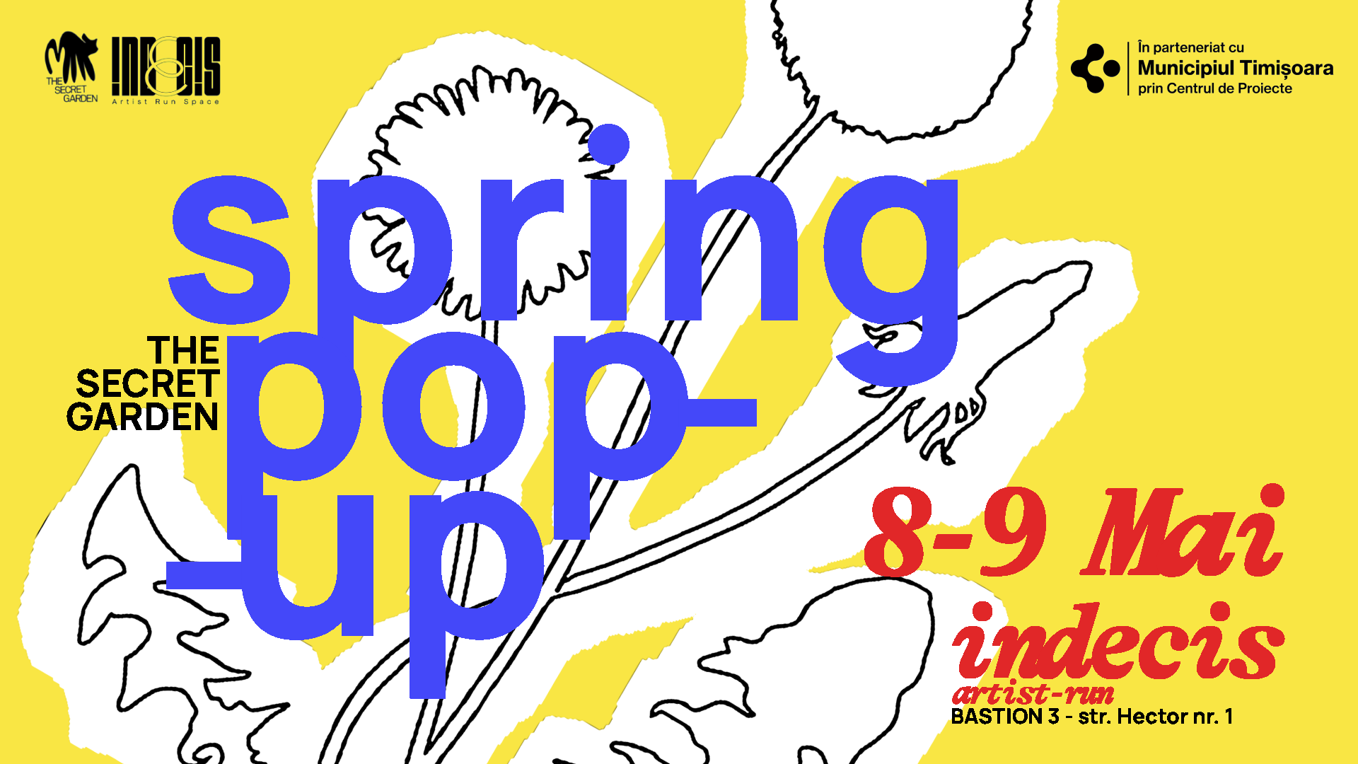 SPRING POP-UP, May 8–9, Timisoara