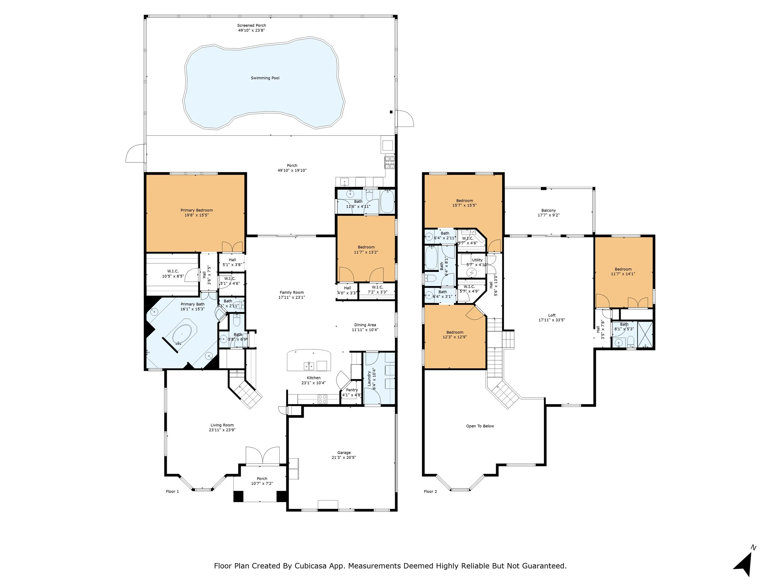 Floor Plans in in St. Johns FL