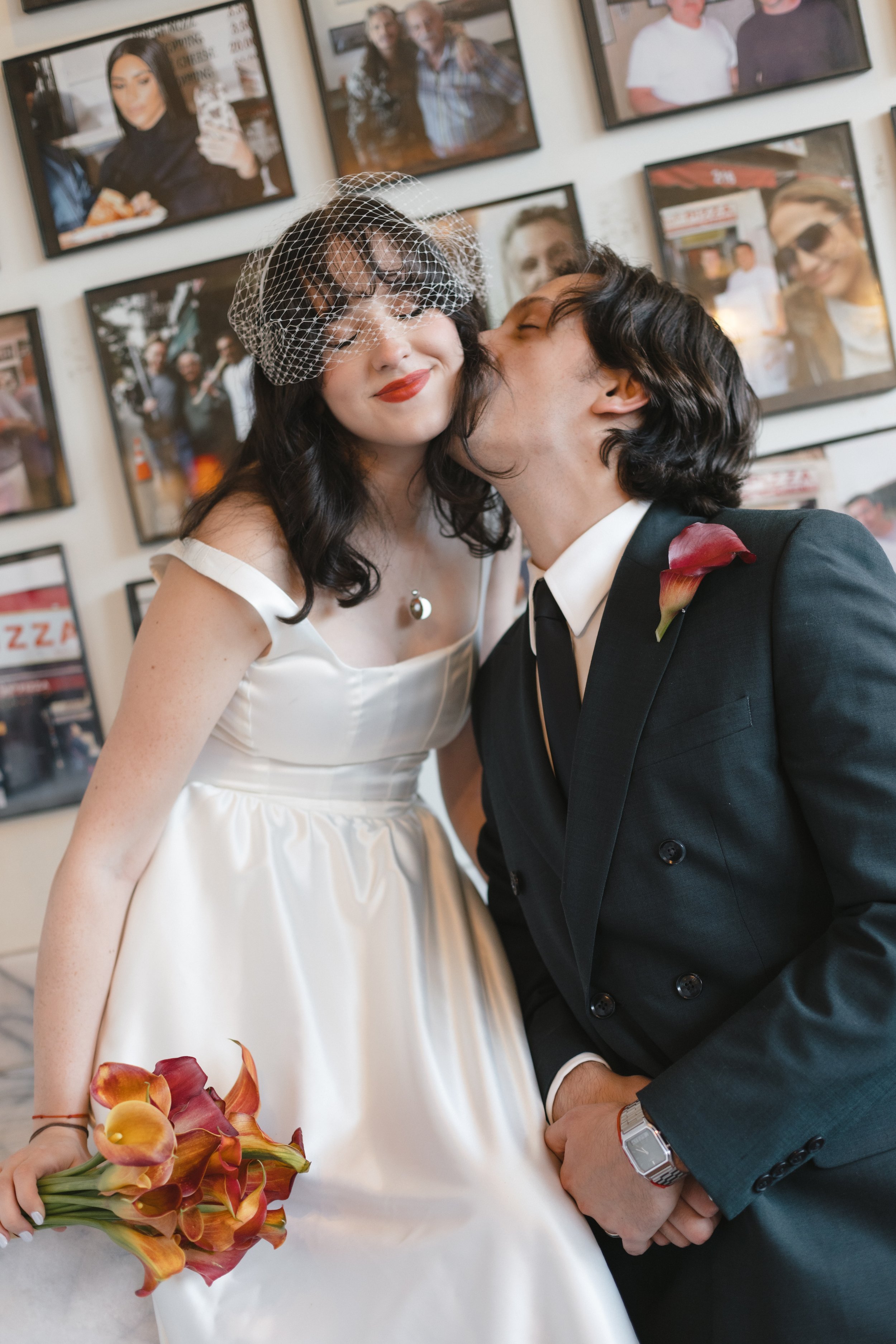 Bride smiles beside groom, captured by documentary wedding photographer