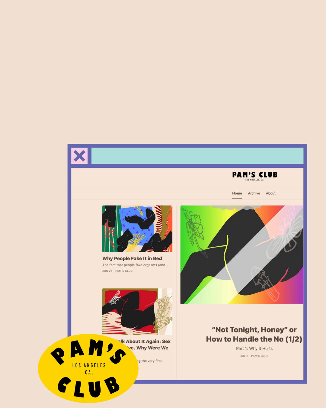 PAM’S CLUB - Newsletter