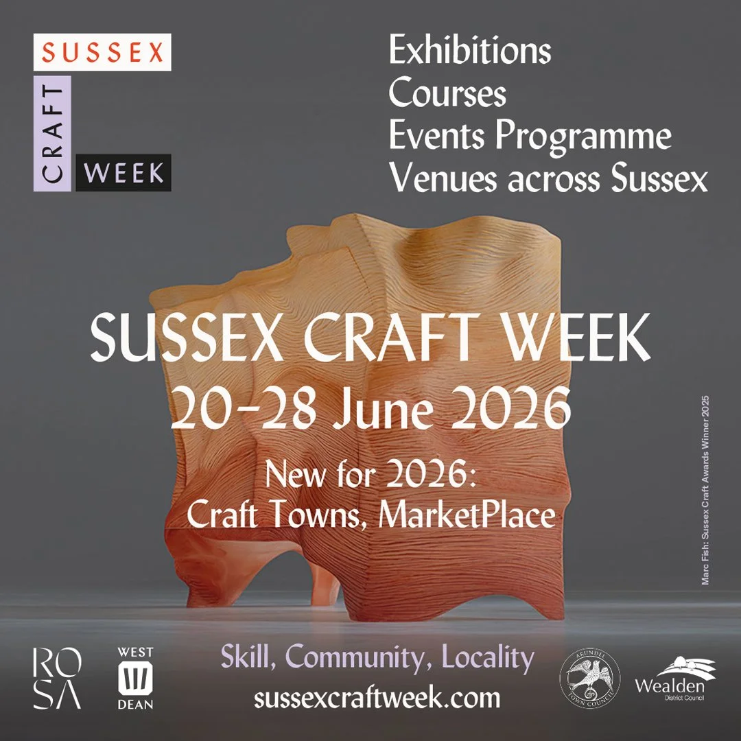 Poster for Sussex Craft Week