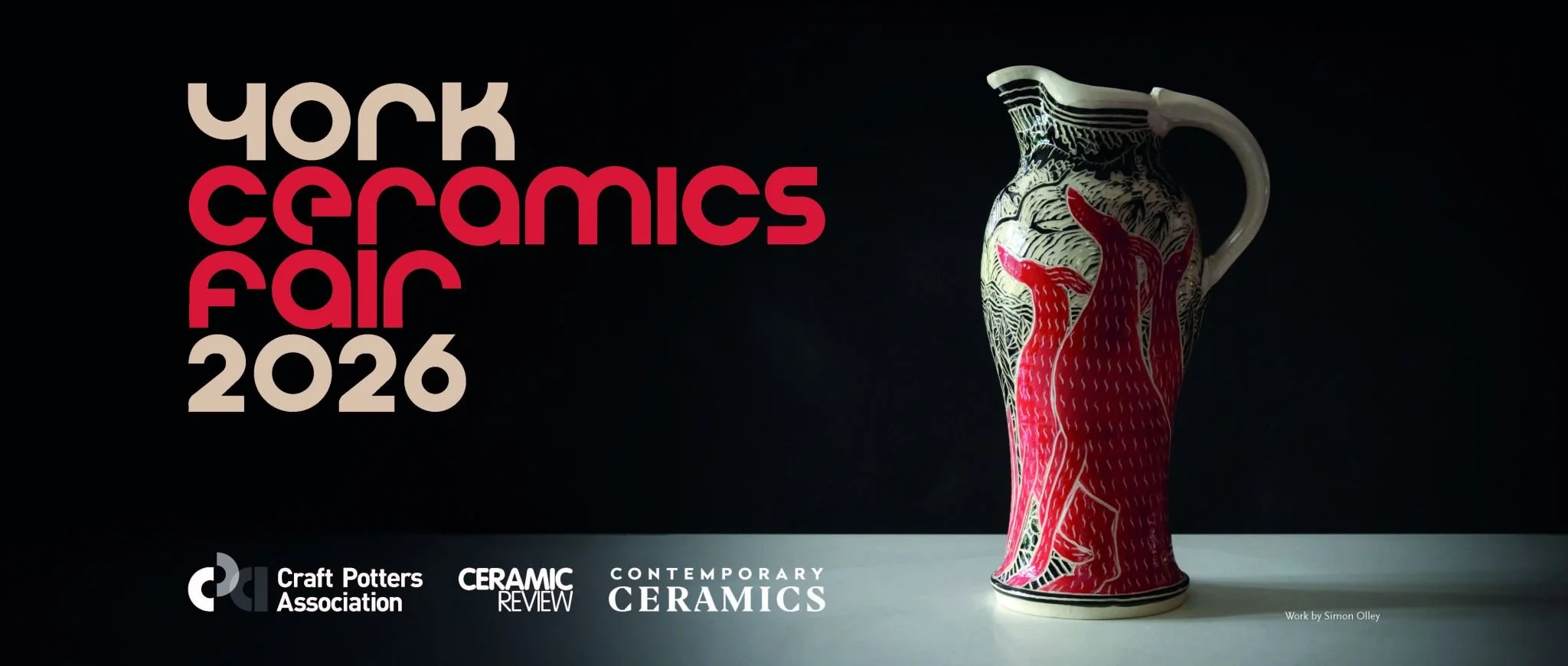 Poster for York Ceramics Fair
