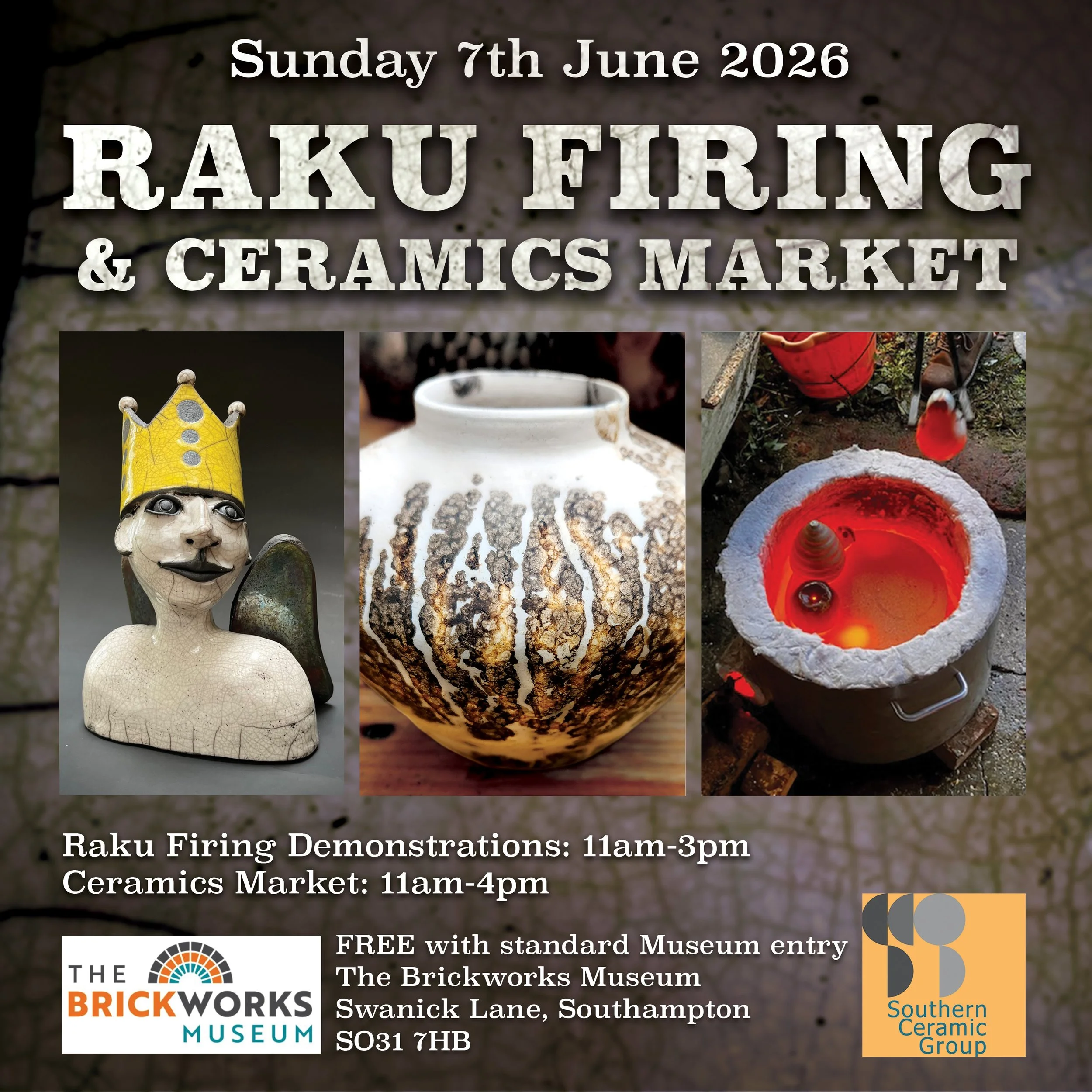 Raku Firing and Ceramics Market, Swanwick