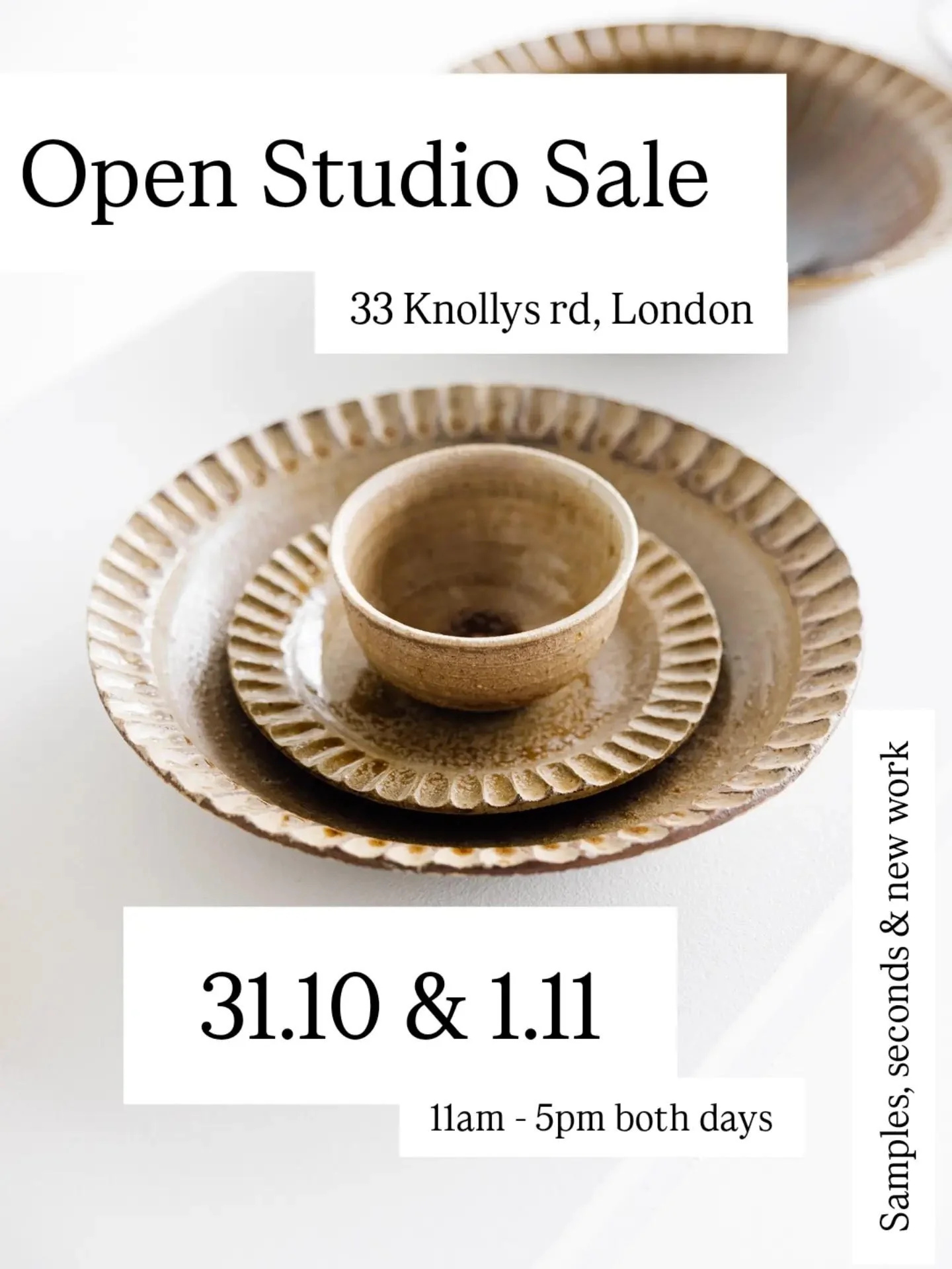 Grace Birkett Kenrick Winter Open Studio Sale, London