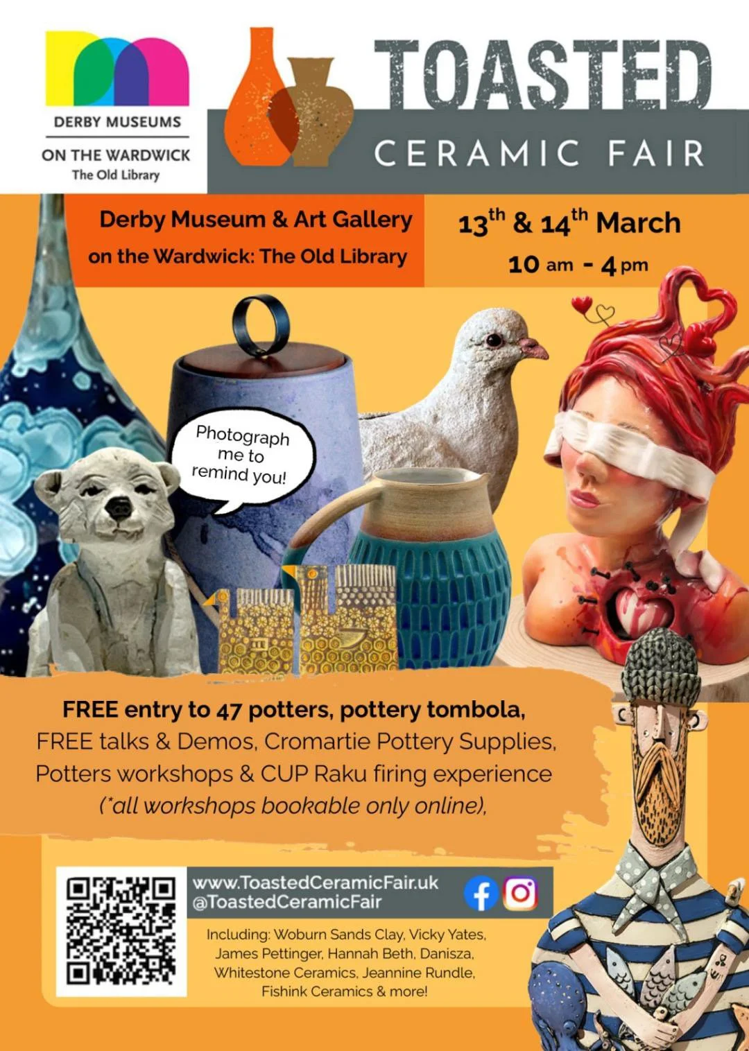 TOASTED Ceramic Fair, Derby