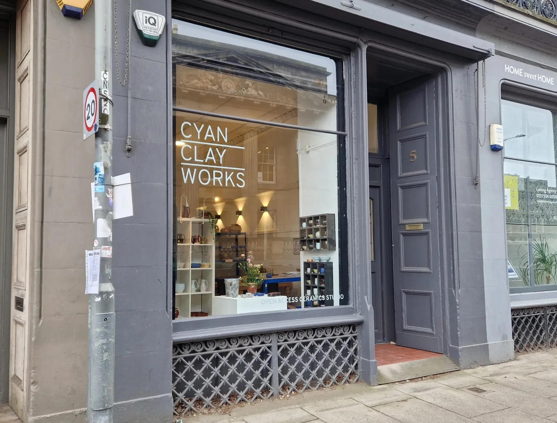 Ceramics at the Shore, Cyan Clayworks, Edinburgh