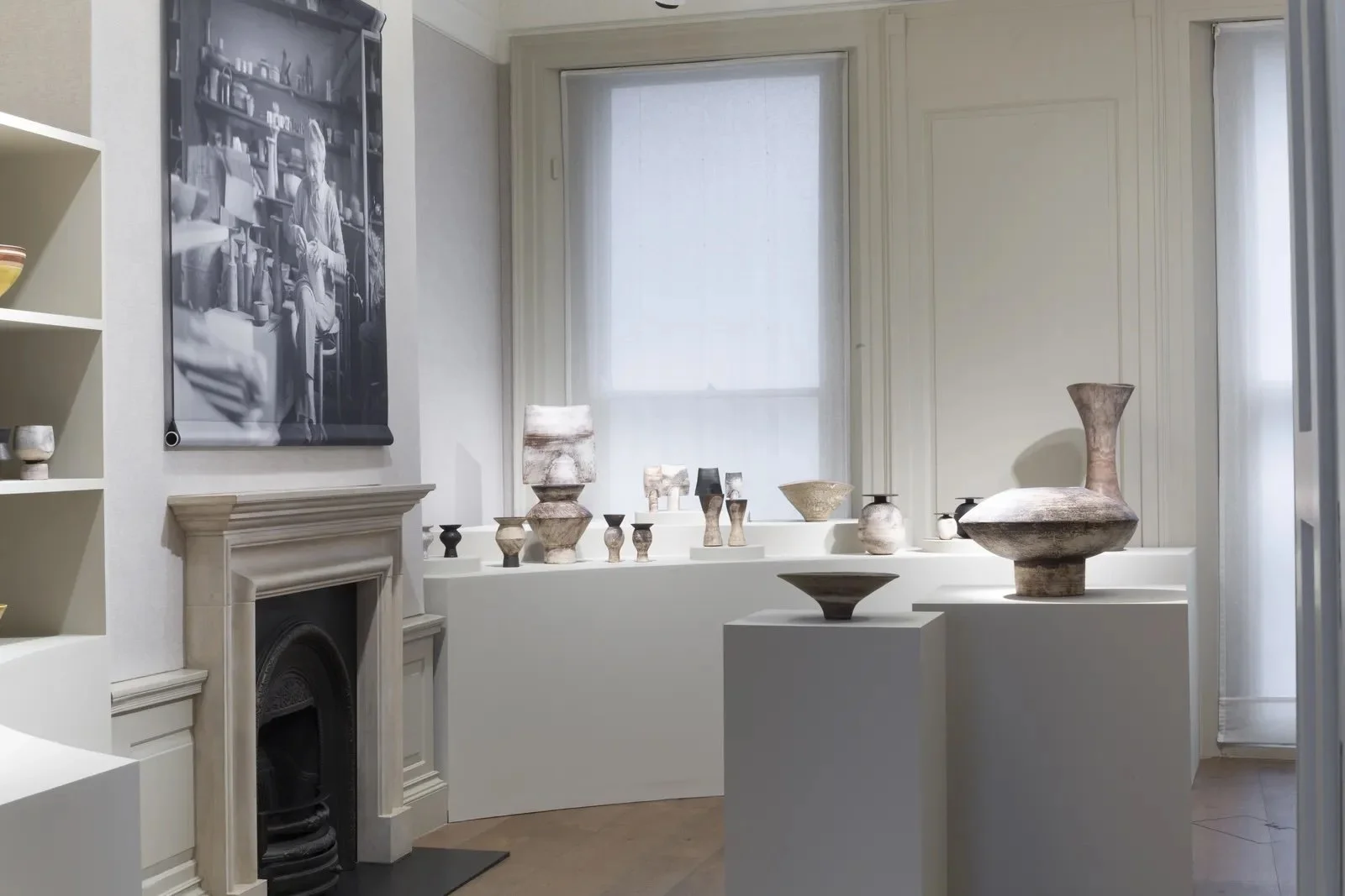 Ceramics in a gallery