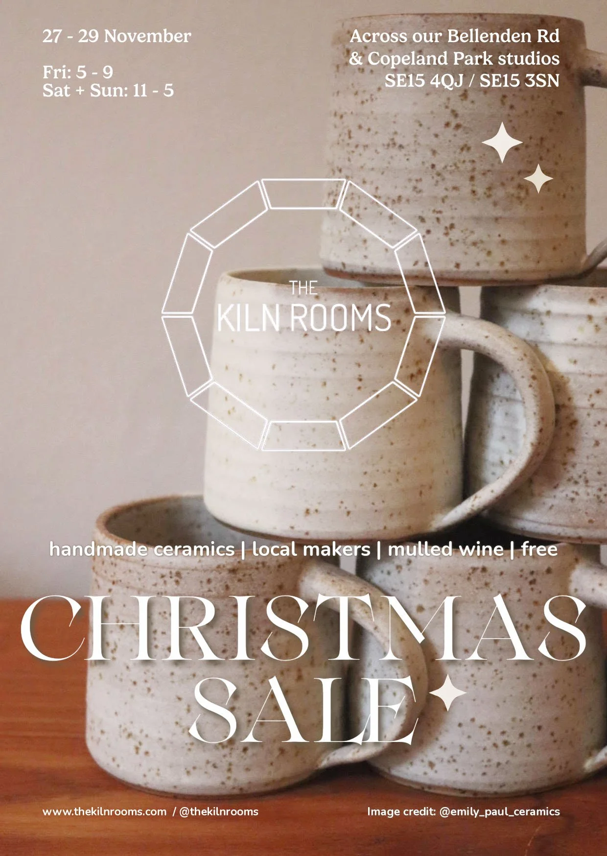 The Kiln Rooms Christmas Sale, London