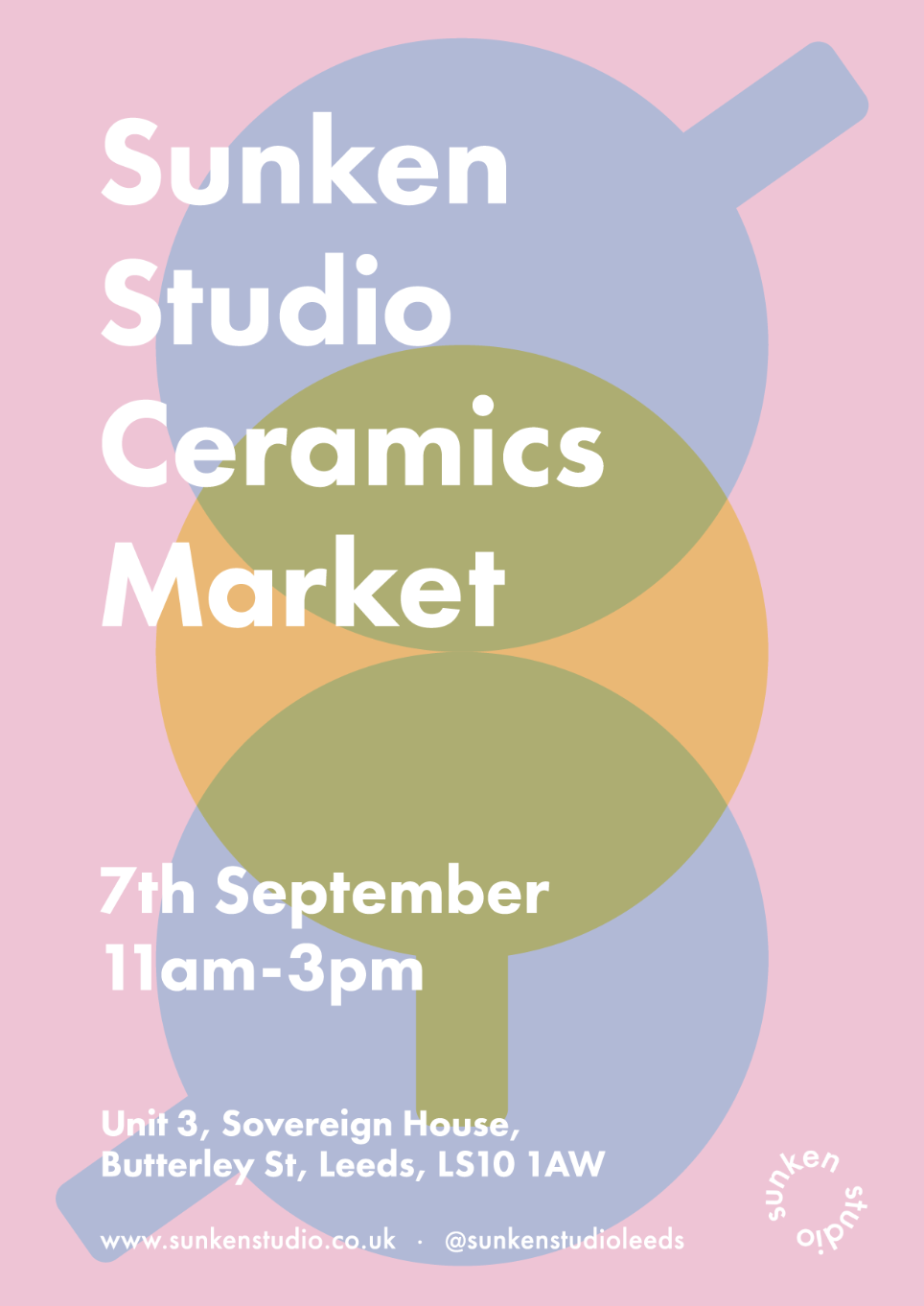 Sunken Studio Ceramics Market, Leeds