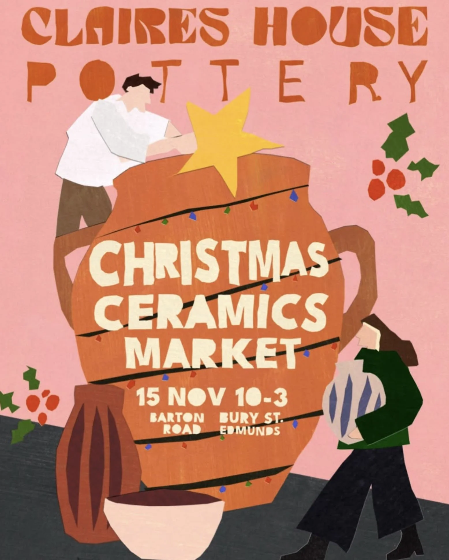 Poster for ceramics market