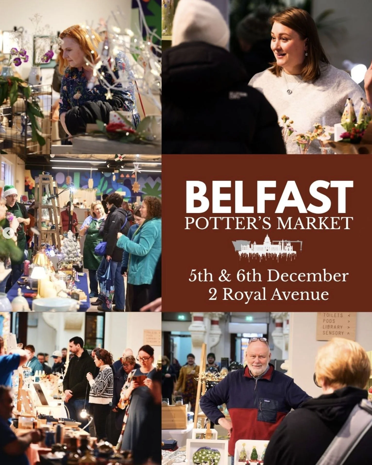 Poster for potters market