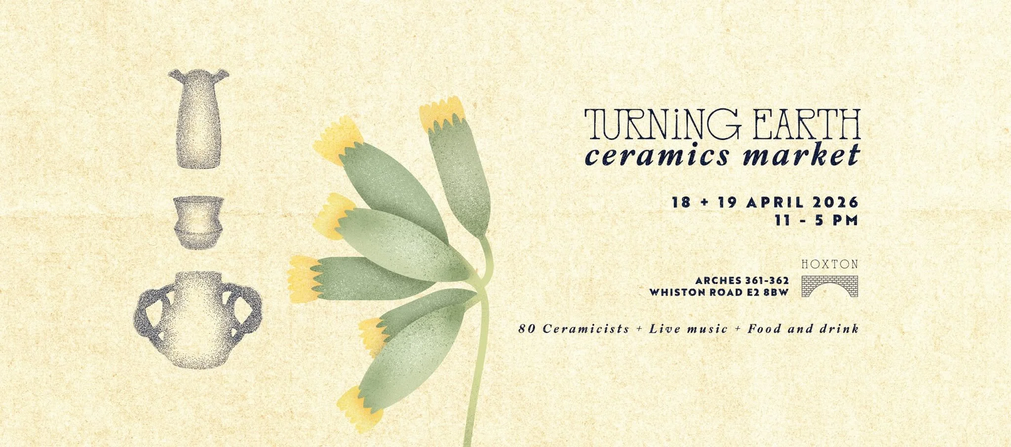 Turning Earth Ceramics Spring Market, London