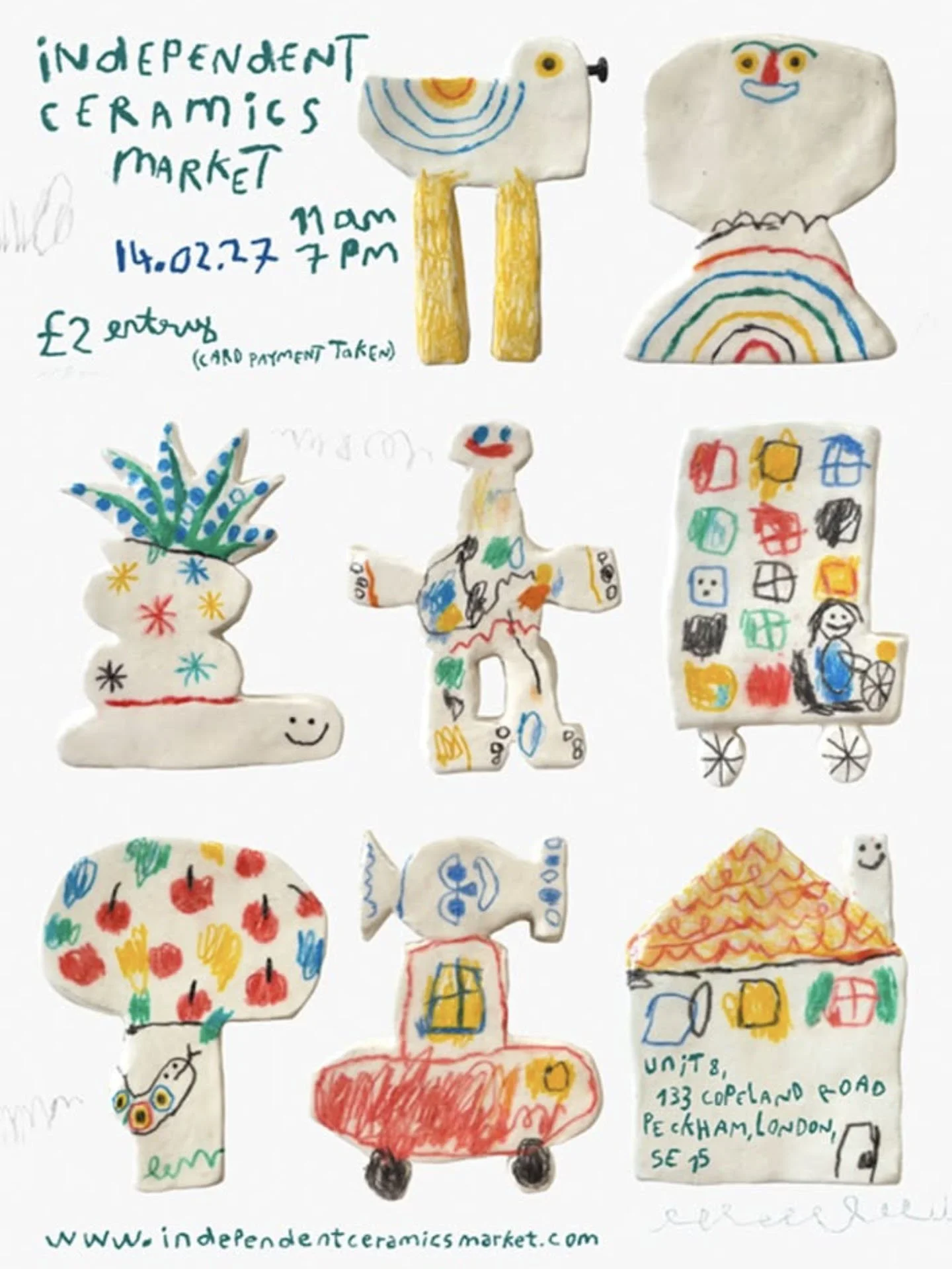 Independent Ceramics Market, Peckham, London