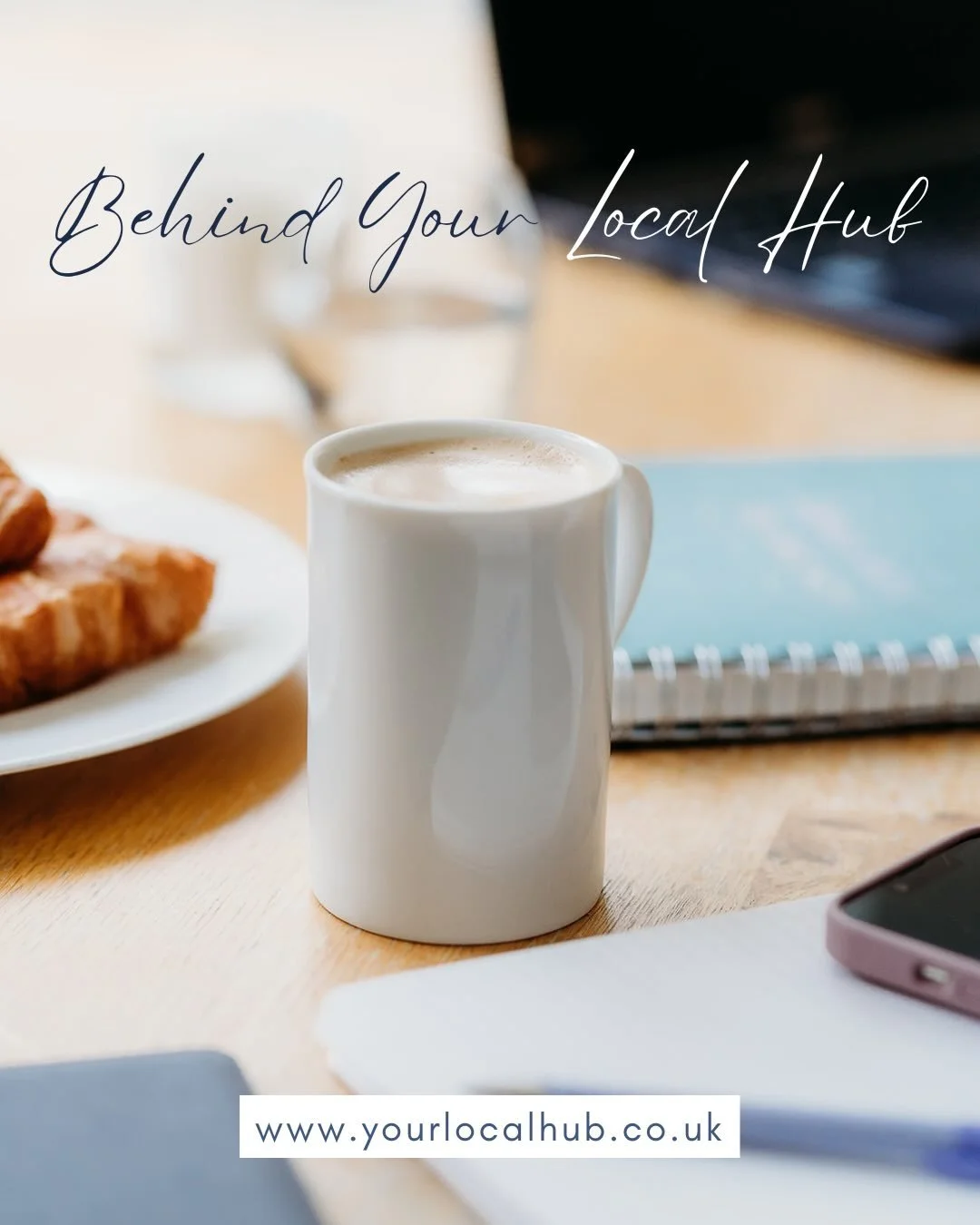 Yes, that&rsquo;s my coffee cup and notebook ☕️🤍

Your Local Hub started with a simple idea &mdash; to support and celebrate the businesses that make our community feel like home.

It&rsquo;s grown into a platform built on connection, trust, and a g