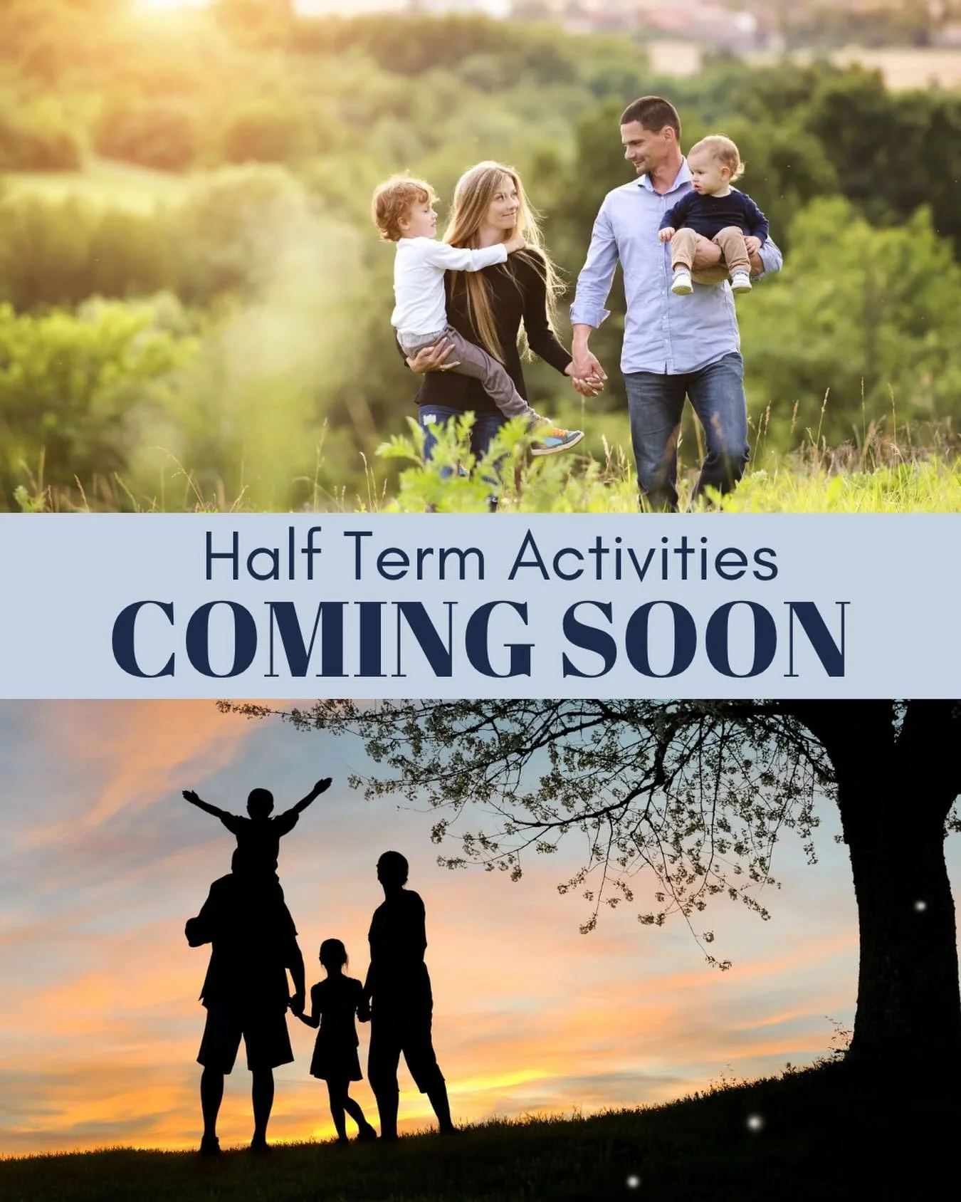 Half term is just around the corner&hellip;

And if you&rsquo;re already wondering &ldquo;what are we going to do all week?&rdquo; &mdash; you&rsquo;re not alone 😅

From holiday clubs and classes to activities, days out and family-friendly ideas, Yo