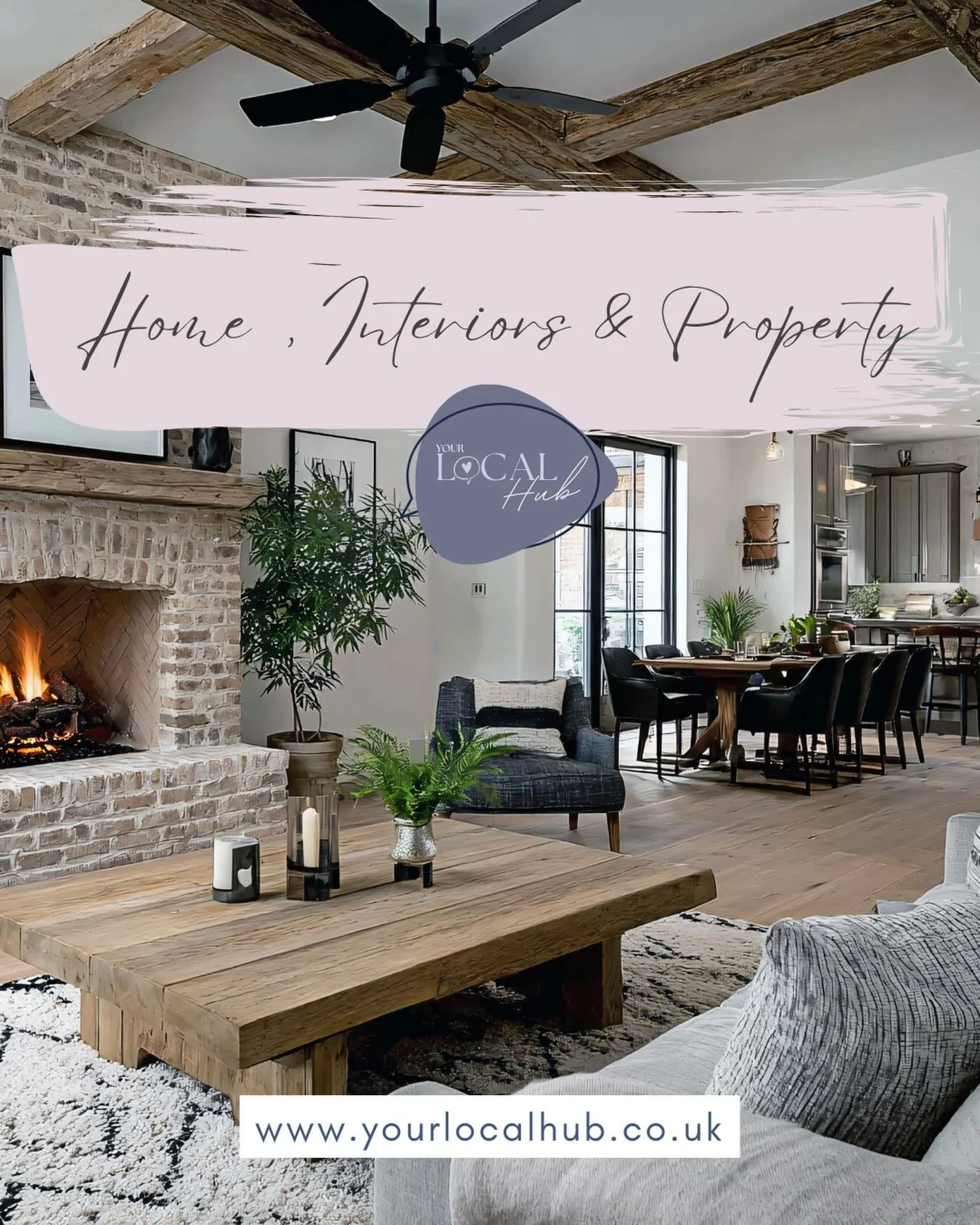 🏡 When you&rsquo;re ready to rethink your space&hellip;

A home refresh.
A new layout.
Or simply making your space work better for you.

Your Local Hub is here to support that 💙

Our Home Interiors &amp; Property categories bring together trusted l