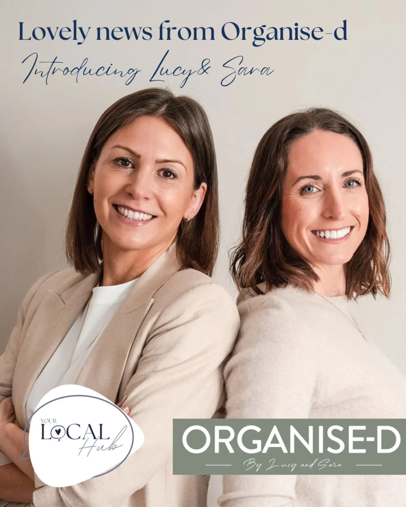 Lovely news from one of our local businesses&hellip;

After building Organise-d @organise_d into one of the UK&rsquo;s leading home organisation and space planning businesses, founders Gemma and Hayley have announced they are handing the reins to Sar