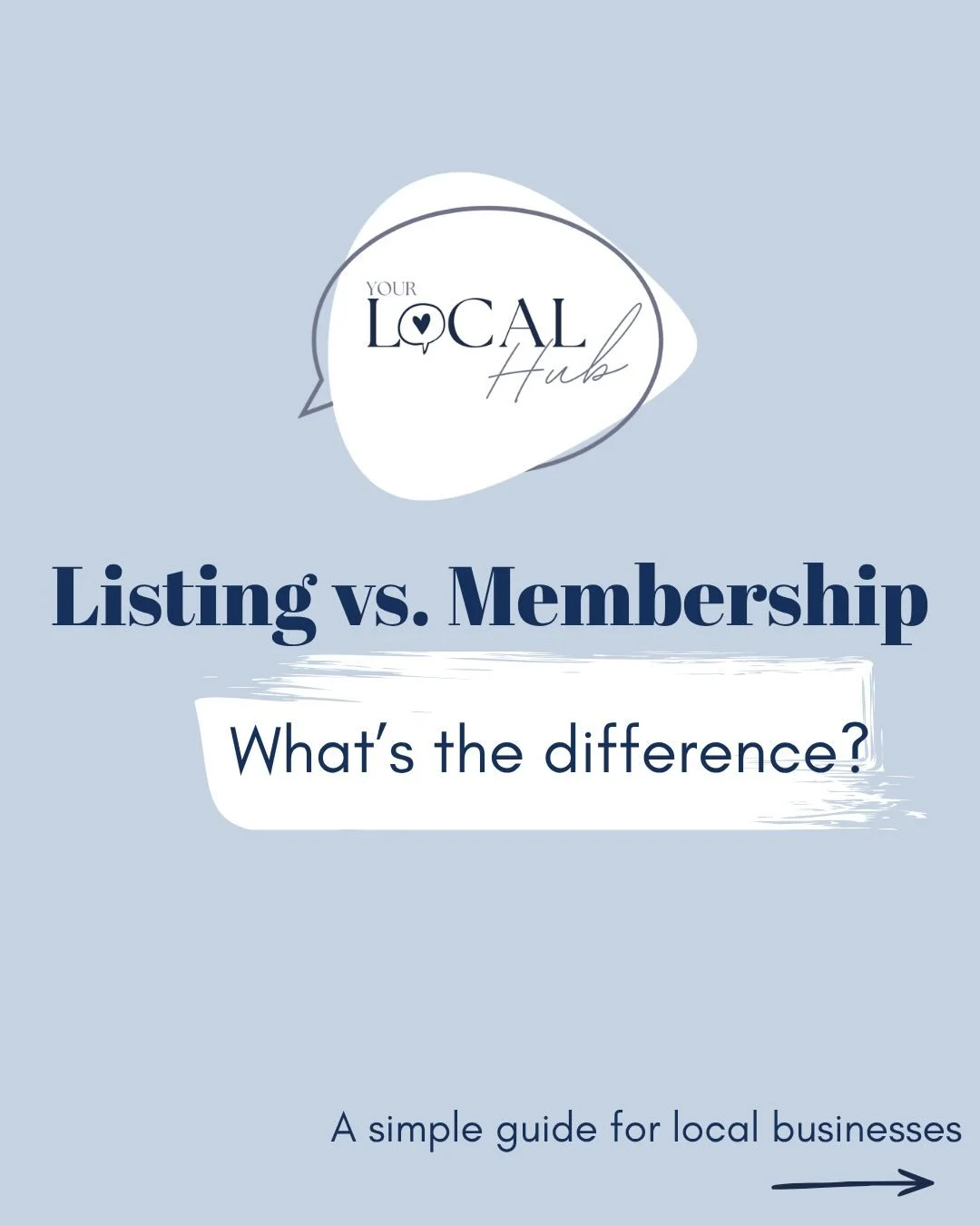 ✨ What&rsquo;s the difference between a listing and Membership on Your Local Hub?

Every vetted business can have a FREE directory listing 💙

A listing helps local people:

✔ Find your business
✔ View your services
✔ Contact you directly

Membership