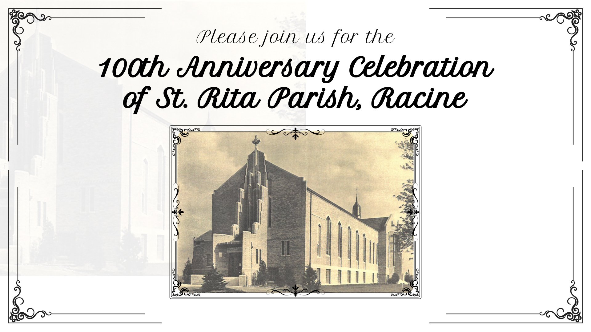 St. Rita Parish (Racine, WI) 100th Anniversary