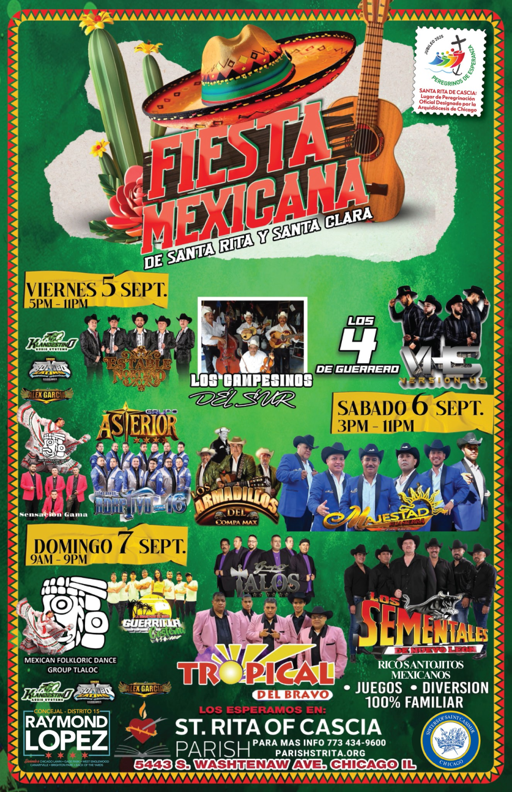 Fiesta Mexicana de Santa Rita y Santa Clara