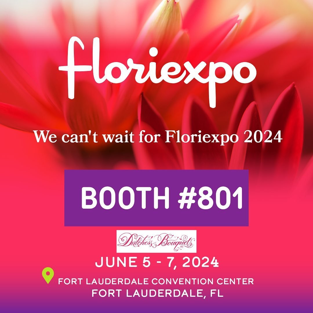 We are all gearing up for a great time in Fort Lauderdale for Floriexpo 2024! We can&rsquo;t wait to show off some of our new products, visit with customers and make new connections. Stop by booth #801! See you soon!
&bull;
&bull;
&bull;
&bull;
#flor