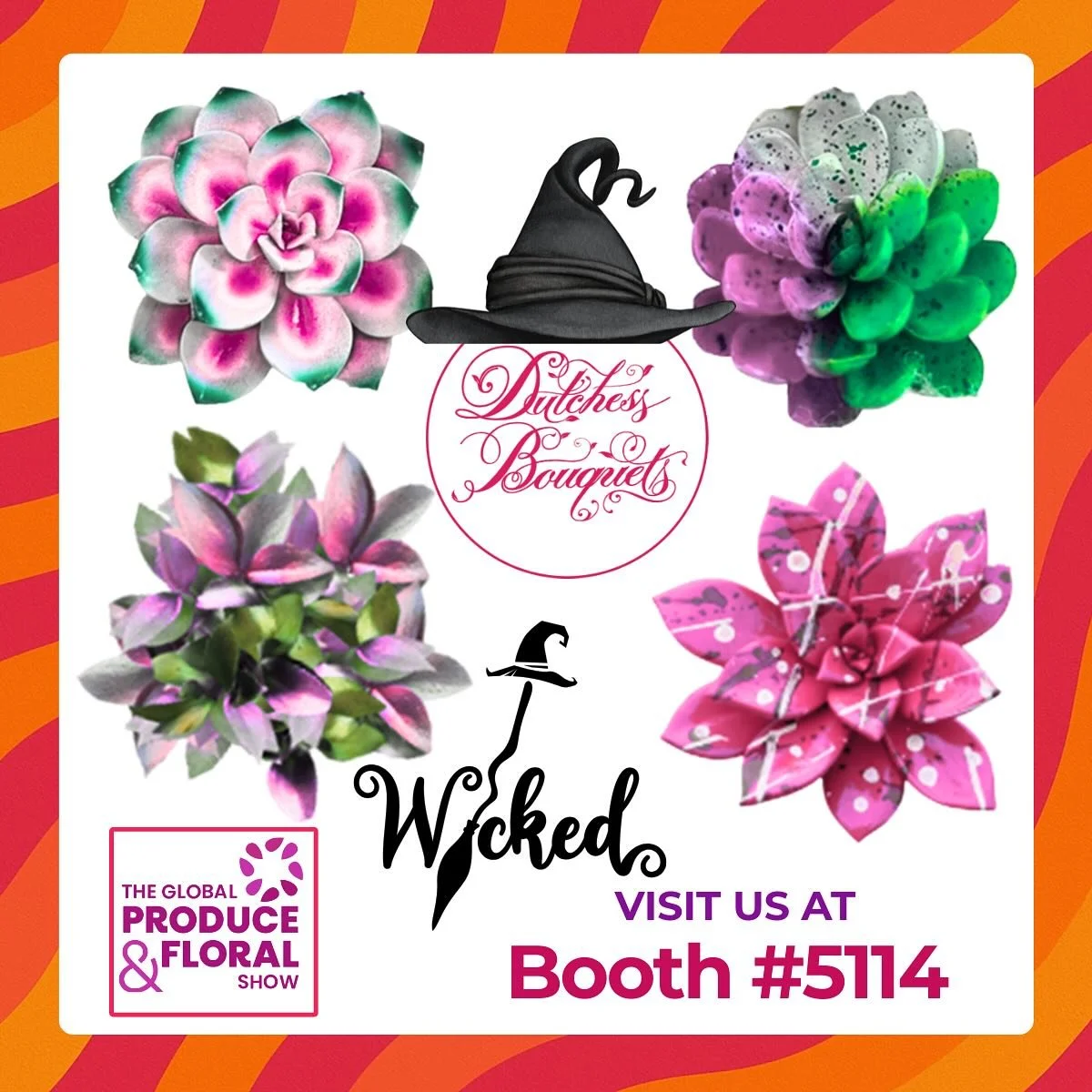 β¨πΈ You’re invited to a Wickedly Wonderful Evening! πΈβ¨
Join us at the IFPA Floral Reception on Thursday, Oct. 17, 5:15–6:45 pm in the Main Hall Ballrooms.
π Celebrate the magic of flowers with a Wicked twist, network with floral leade