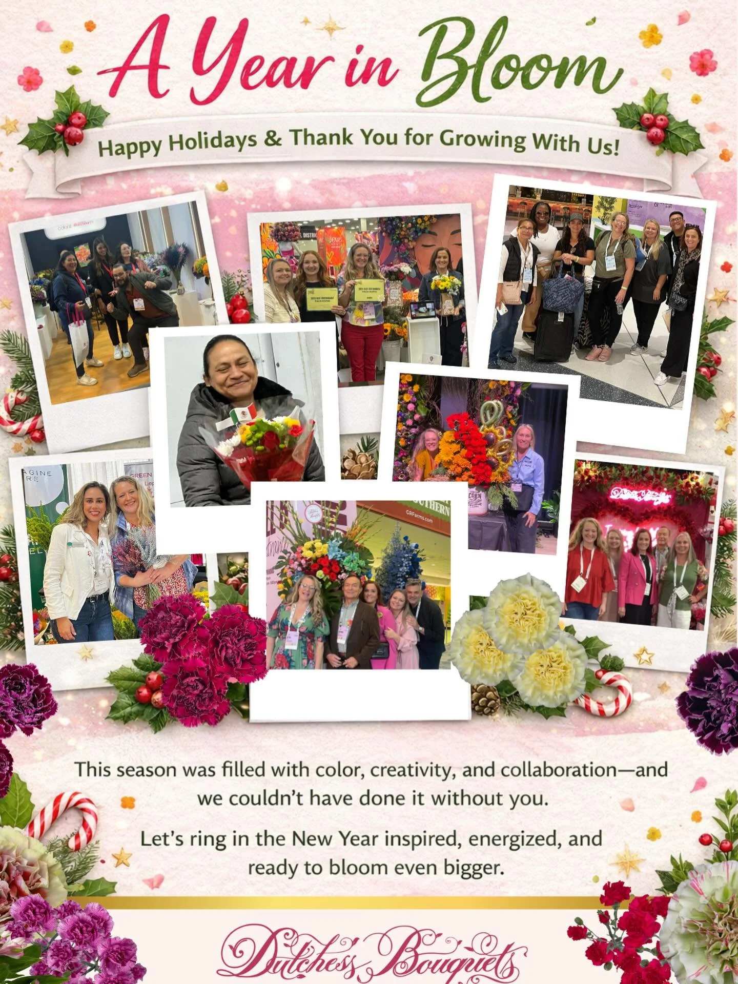 A year in bloom 🌸

This season was filled with color, creativity, collaboration&mdash;and most of all, people.
We&rsquo;re incredibly grateful for our customers, partners, and team who made every moment meaningful.

As we step into the New Year, we&