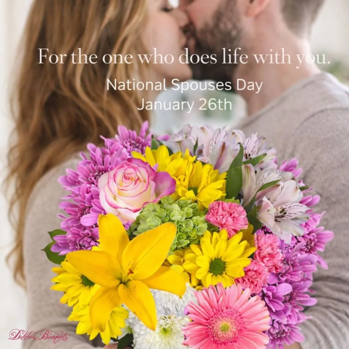 For the one who stands beside you through every season 💐
National Spouses Day | January 26, a reminder that the best love stories are built in the everyday moments, shared side by side.
&bull;
&bull;
&bull;
&bull;
#dutchessbouquets #grocerystoredlow