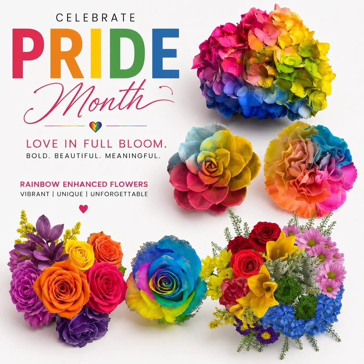 Pride Month is more than a moment &mdash; it&rsquo;s a season of color, celebration, self-expression, and connection at retail. Rainbow-enhanced florals create instant visual impact while helping stores tap into impulse gifting, event-driven purchase
