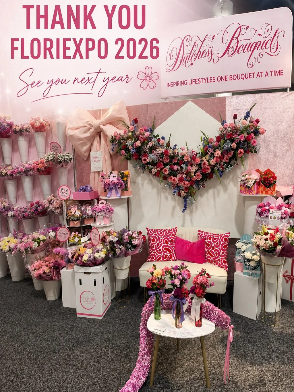 That&rsquo;s a wrap on Floriexpo 2026! 🌸

Thank you to everyone who stopped by the Dutchess Bouquets booth. From beautiful blooms to meaningful conversations, it was a wonderful few days connecting with customers, partners, and friends throughout th