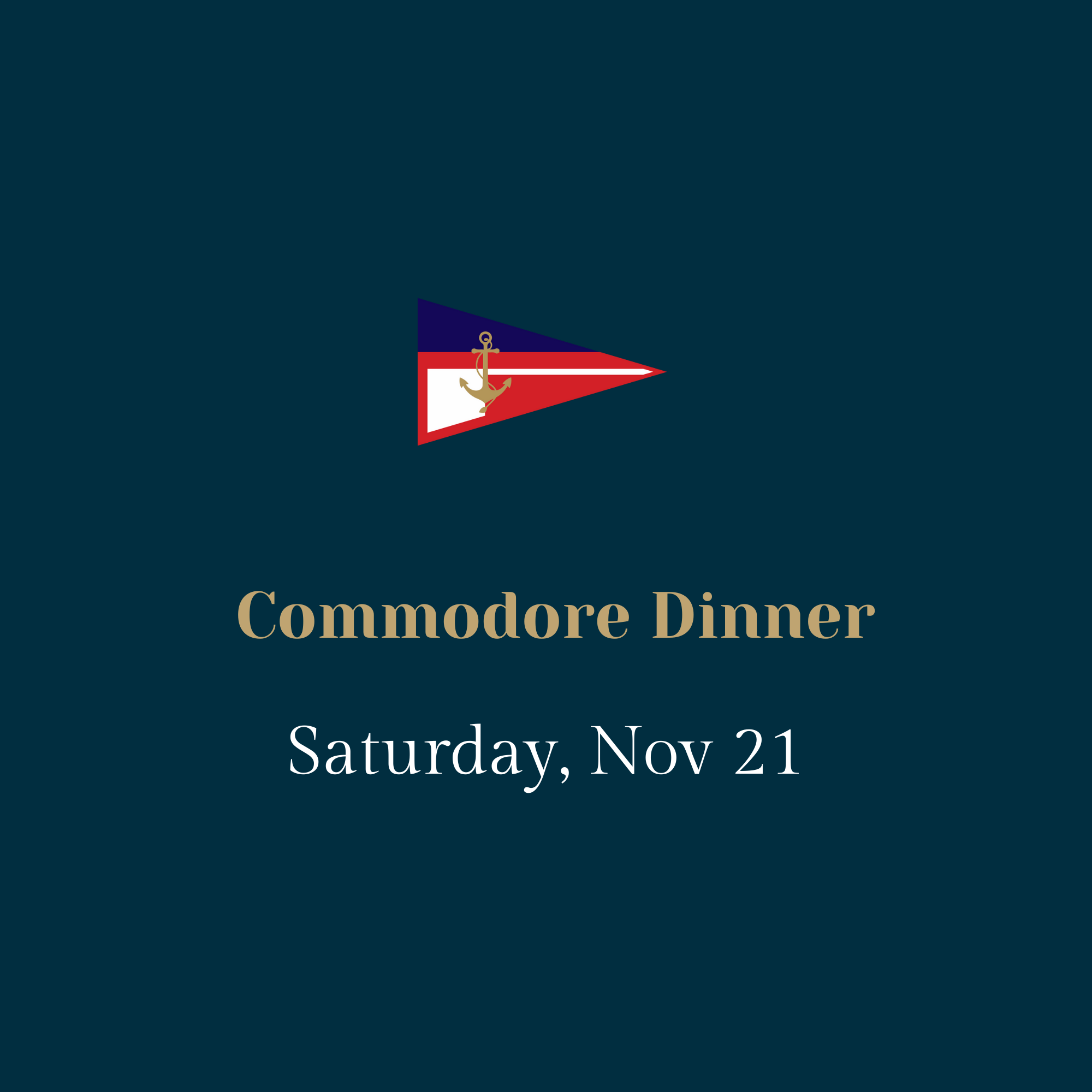 Commodore Dinner