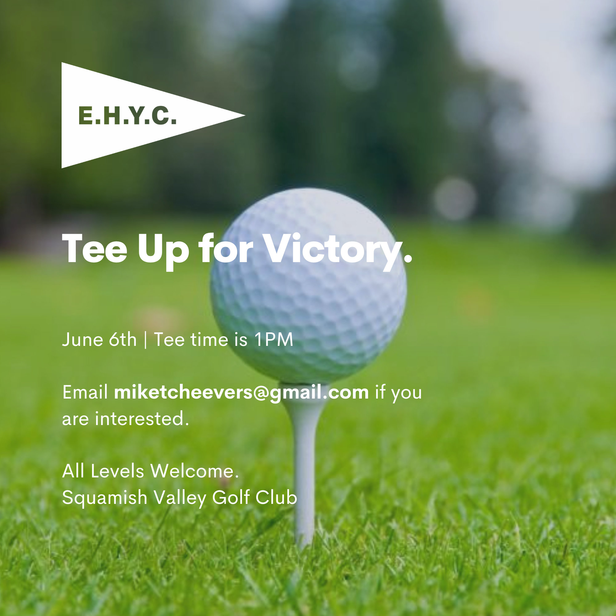 EHYC Annual Golf Competition