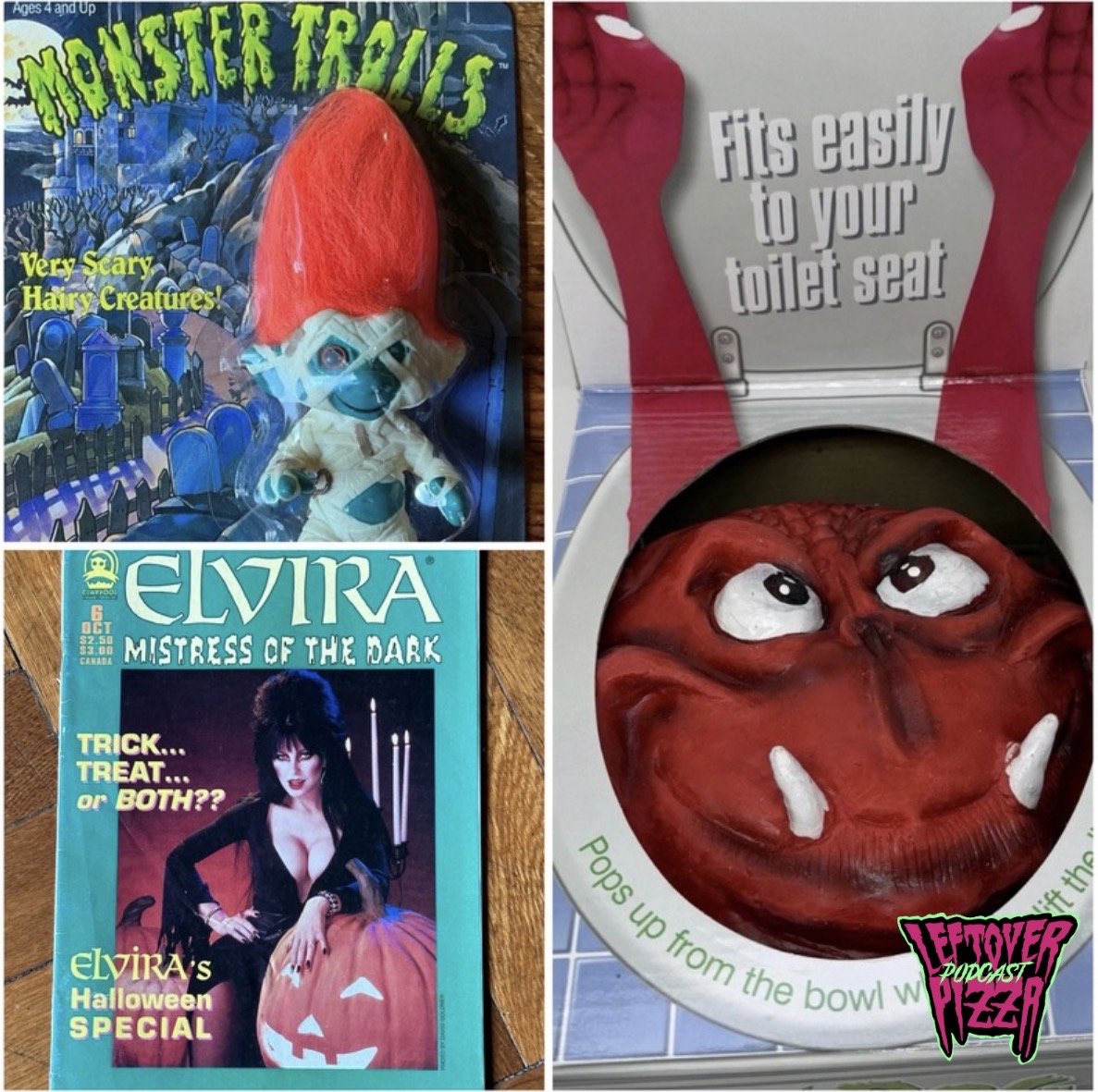 HALLOWEEN 1993 EBAY DIG FEAT. LOUIE OF HAUNTED HANGOVER PODCAST - LEFTOVER PIZZA PODCAST EP. #62